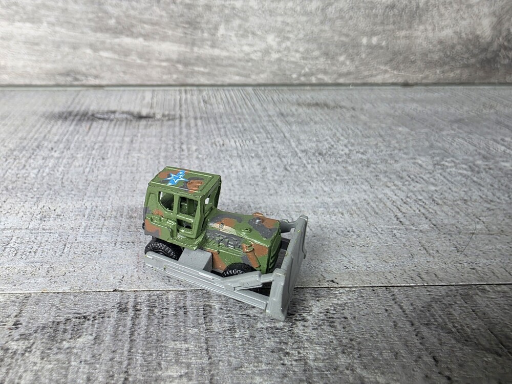 Micro Machines Military Bulldozer LGTI Galoob Military (Desert Camo) g78e